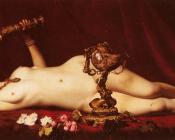 A Drunk Bacchante - 阿道夫·亚历山大·莱斯雷尔